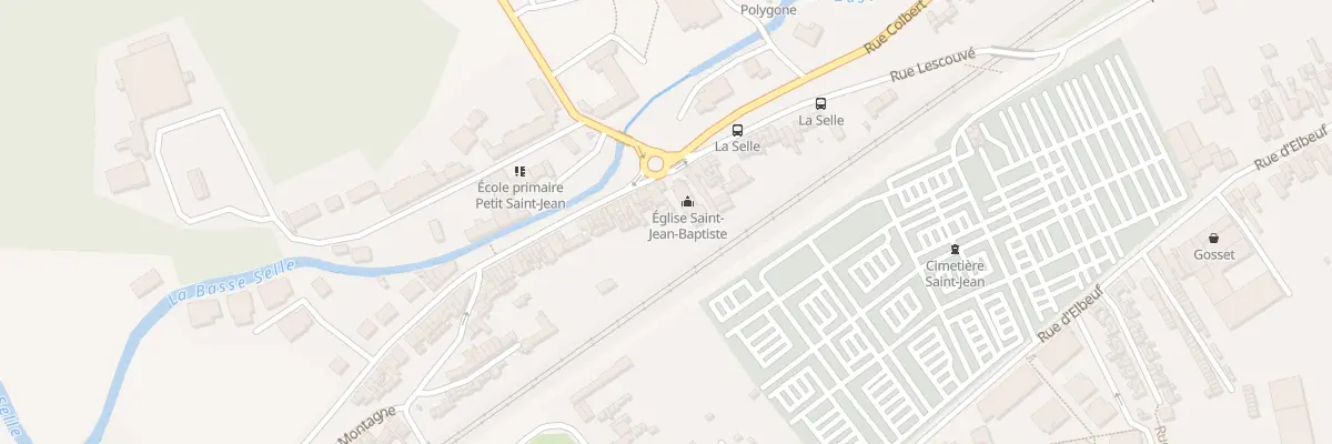 Plan du 15 Gr Grande Rue Petit St Jean à Amiens