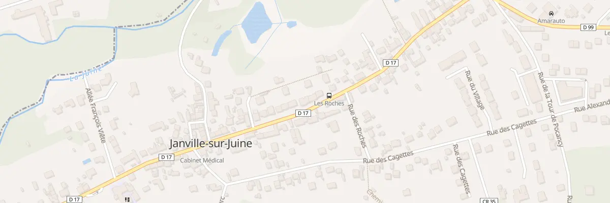 Plan du 77A Grande Rue à Janville-sur-Juine