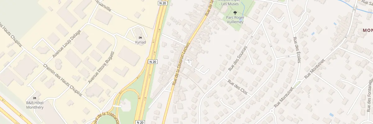 Plan du 143 Rue de la Division Leclerc à Linas