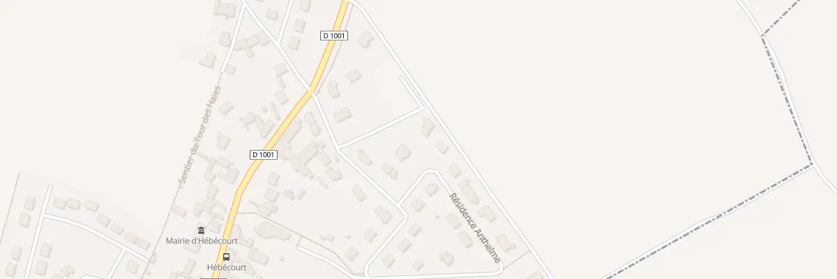 Plan du 4 Res Anthelme à Hébécourt