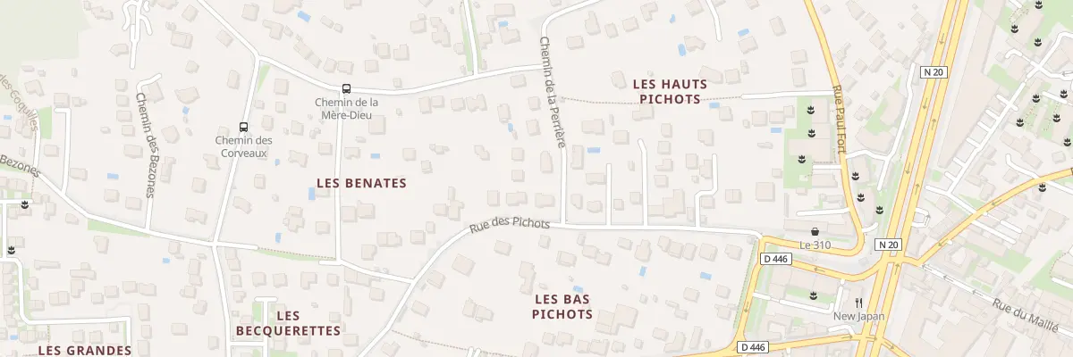 Plan du 34T Rue des Pichots à Montlhéry