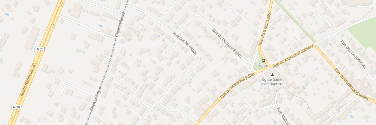 Plan du 33 Rue des Norottes à Leuville-sur-Orge