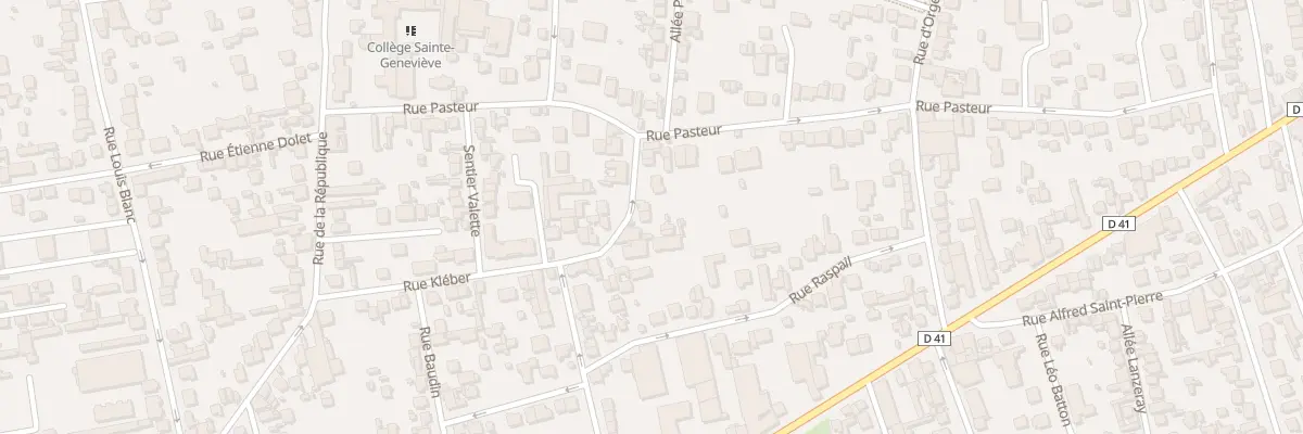 Plan du 46 Rue Kleber à Argenteuil