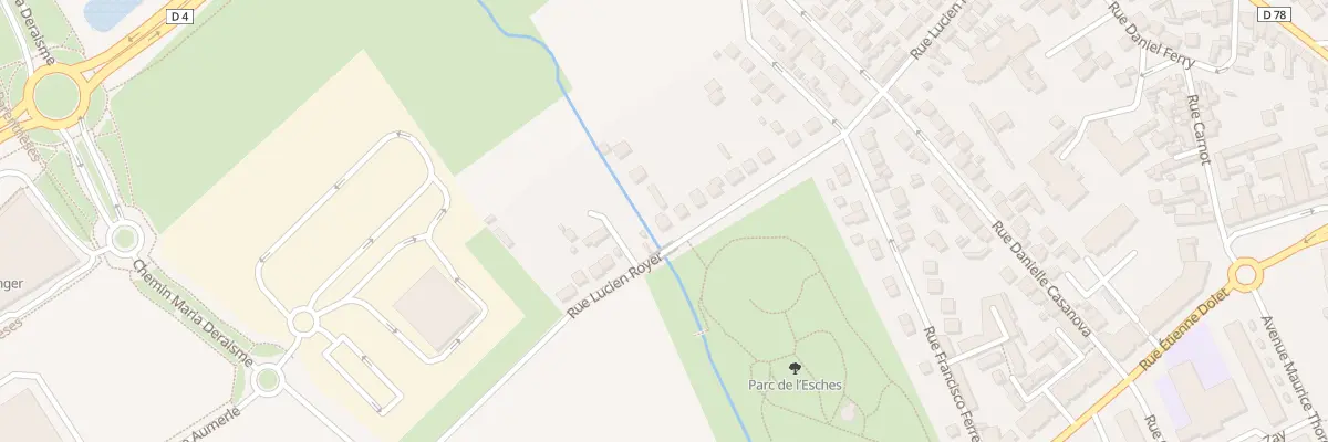 Plan du 42 Rue Lucien Royer à Persan