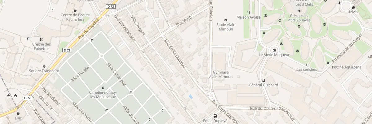 Plan du 49 Rue Emile Duployé à Issy-les-Moulineaux