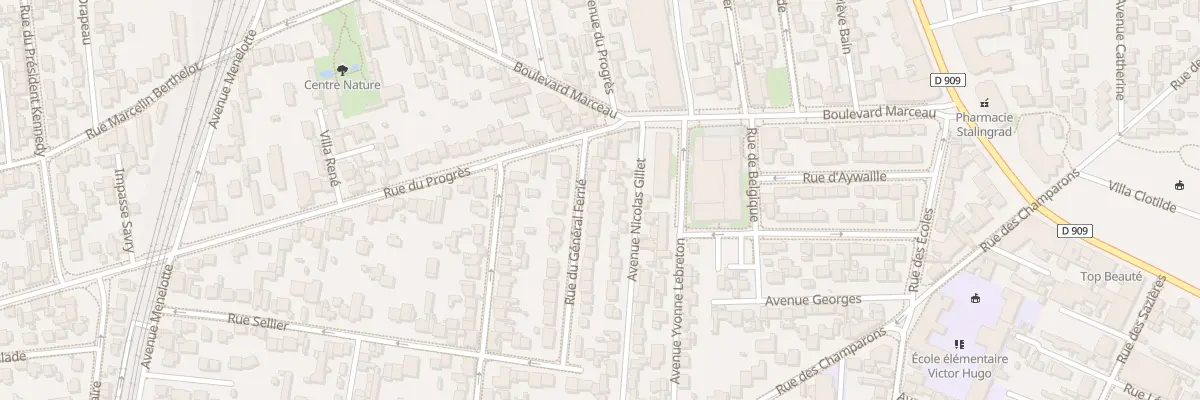 Plan du 28 Rue du Général Ferrié à Colombes