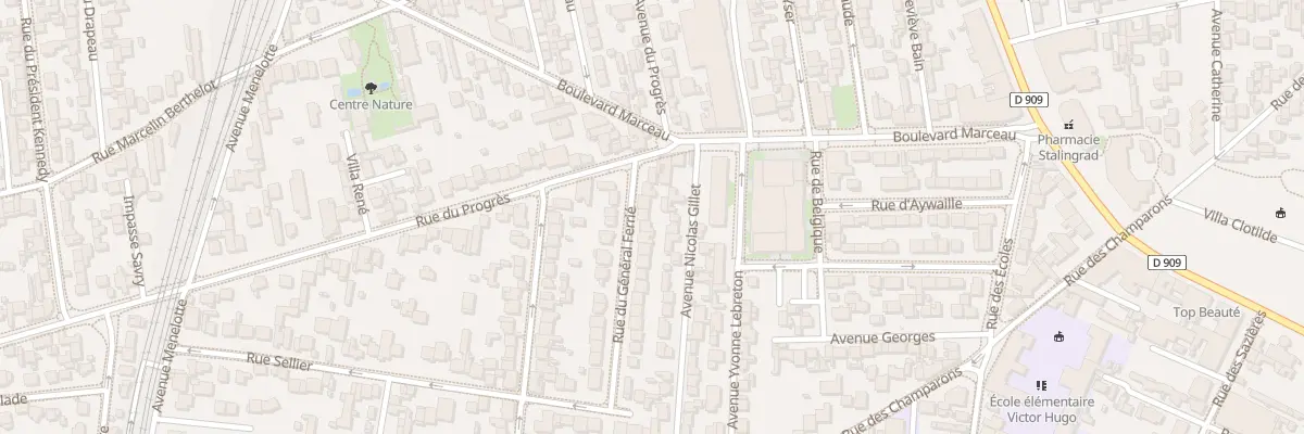 Plan du 30 Rue du Général Ferrié à Colombes