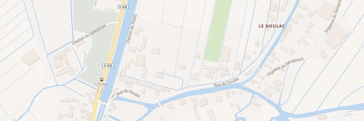 Plan du 22 Rue du Doulac à Saint-Omer