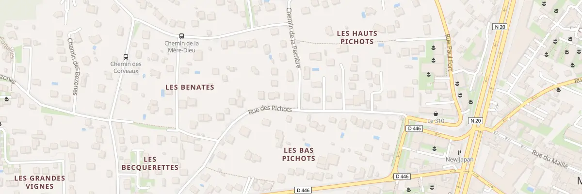 Plan du 32 Rue des Pichots à Montlhéry