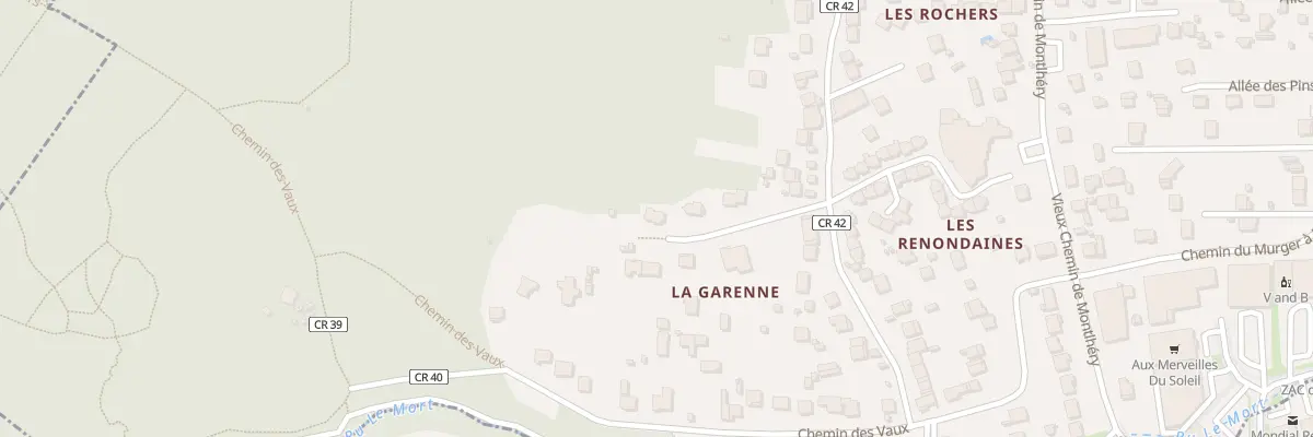 Plan du 12 Che de la Garenne à La Ville-du-Bois