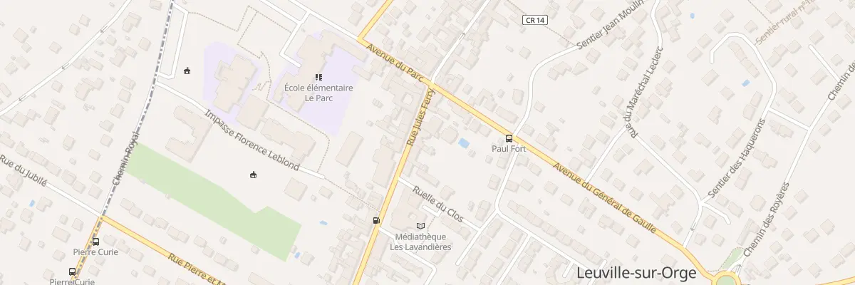 Plan du 40 Rue Jules Ferry à Leuville-sur-Orge