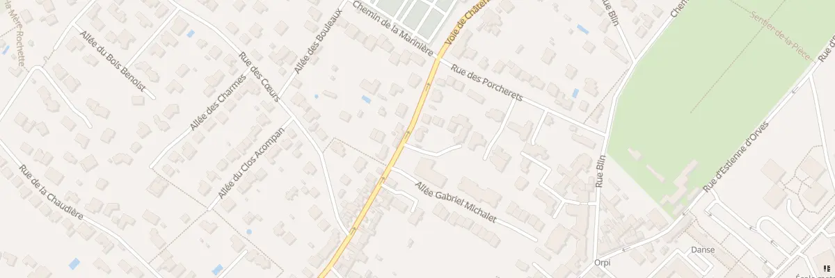 Plan du 36 Rue Jean Jaurès à Verrières-le-Buisson