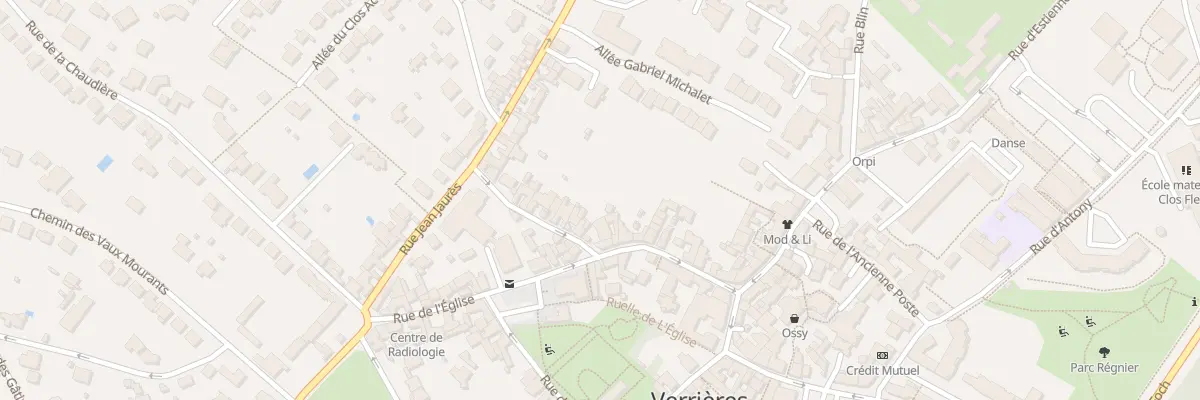 Plan du 2B Rue des Mictons à Verrières-le-Buisson