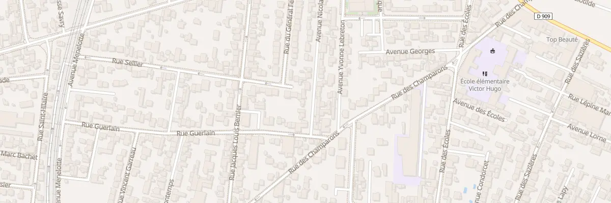 Plan du 5 Av Nicolas Gillet à Colombes