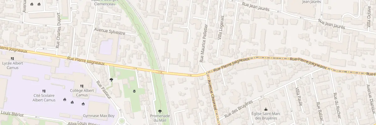 Plan du 80 Rue Pierre Joigneaux à Bois-Colombes