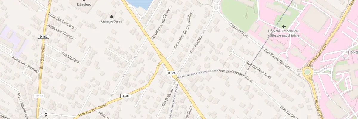 Plan du 3 Rue Pasteur à Saint-Prix