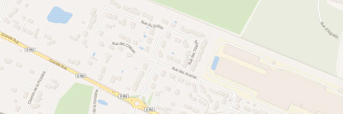 Plan du 8 Rue des Acacias à Saint-Martin-d’Abbat