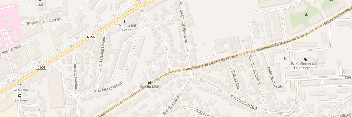 Plan du 27 Rue du Midi à Clamart
