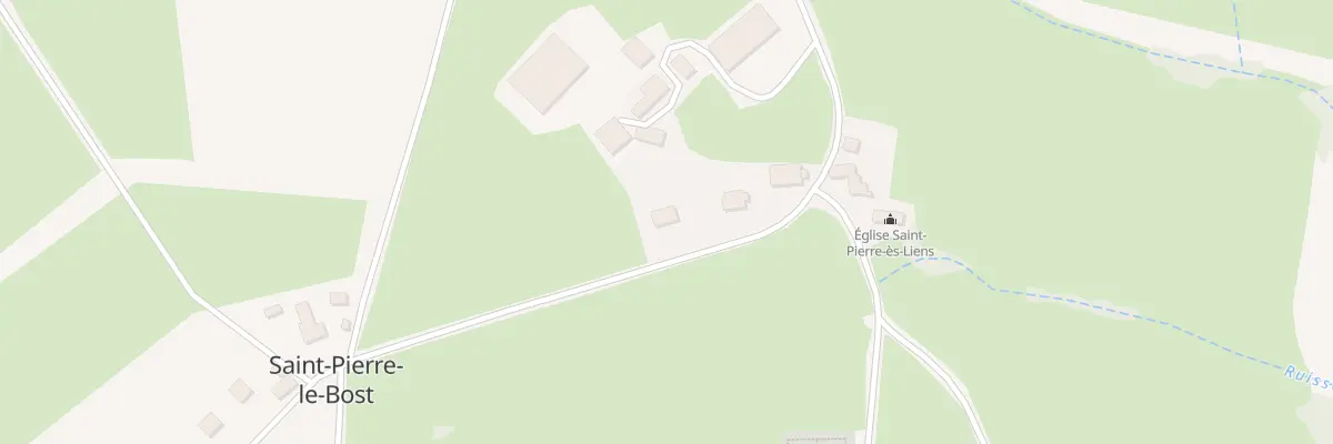 Plan du 10 Le Bourg à Saint-Pierre-le-Bost