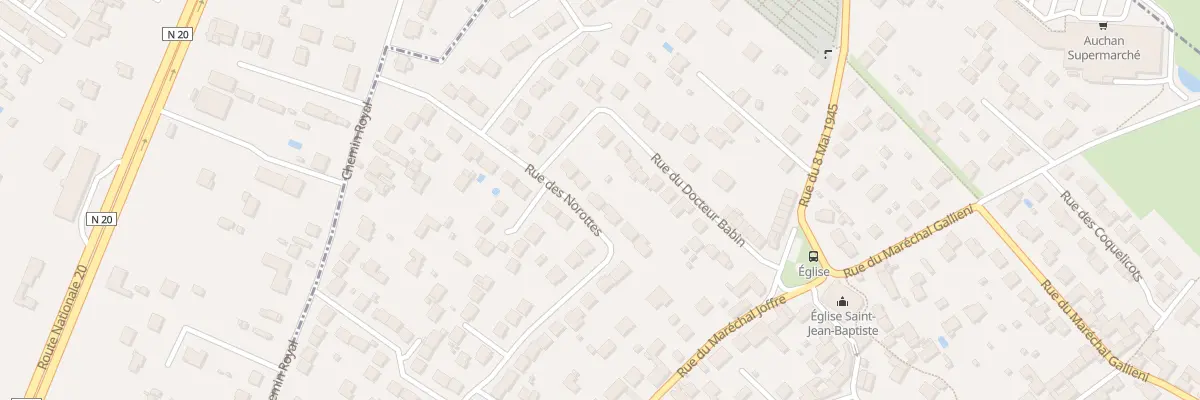Plan du 14 Rue des Norottes à Leuville-sur-Orge