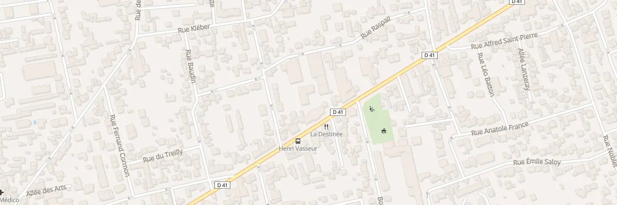 Plan du 61 Av Stalingrad à Argenteuil