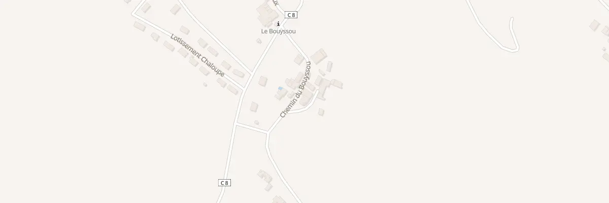 Plan du 5061 Le Bouyssou à Fauch