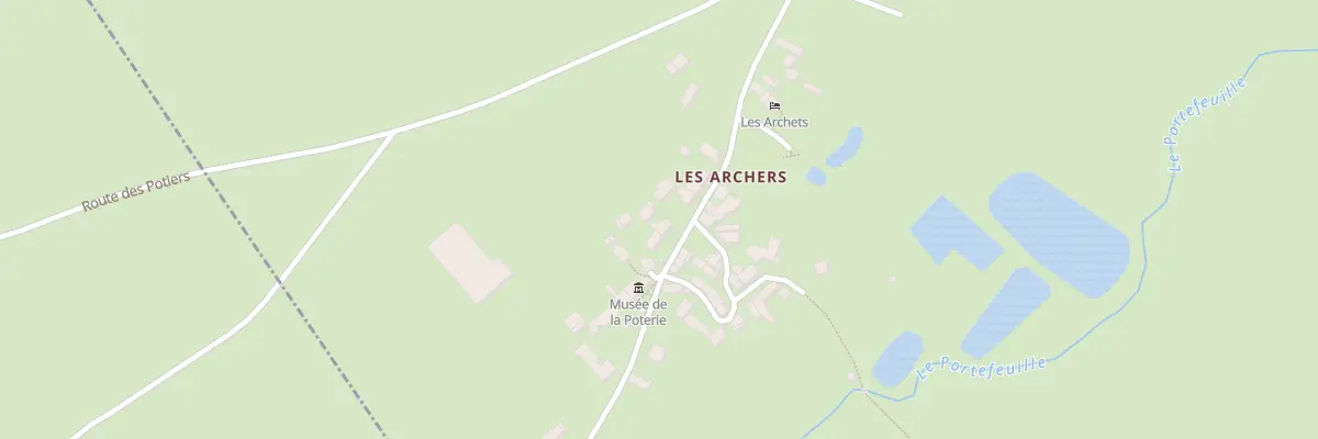 Plan du 34 Les Archers au Châtelet
