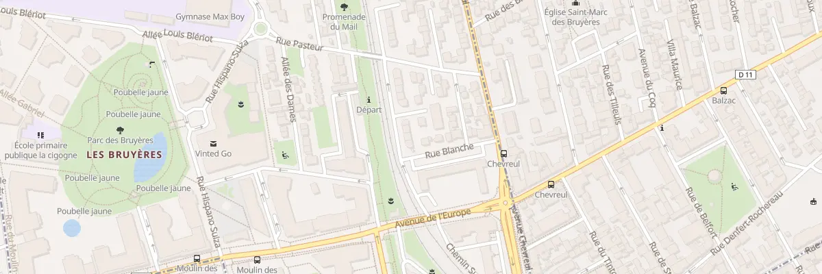 Plan du 25 Rue Louis Willaume à Bois-Colombes