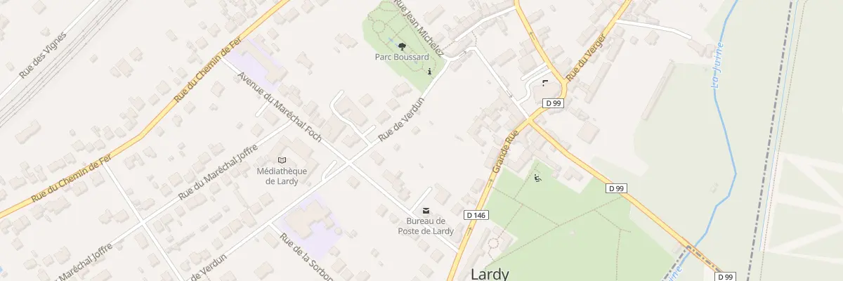Plan du 38 Rue de Verdun à Lardy