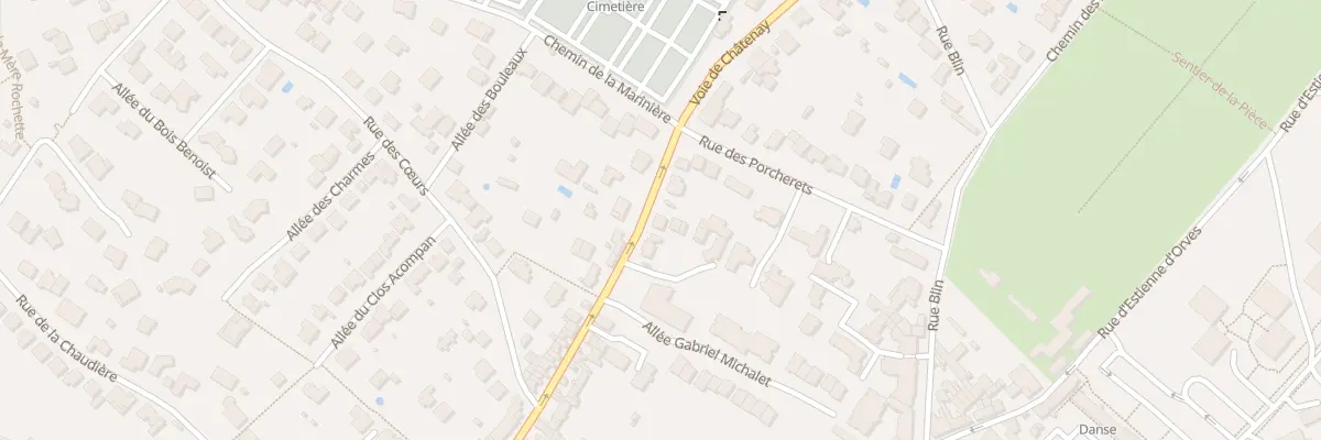 Plan du 38 Rue Jean Jaurès à Verrières-le-Buisson