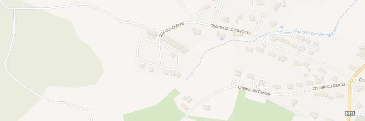 Plan du 27 Rue des Sauges à Roullens