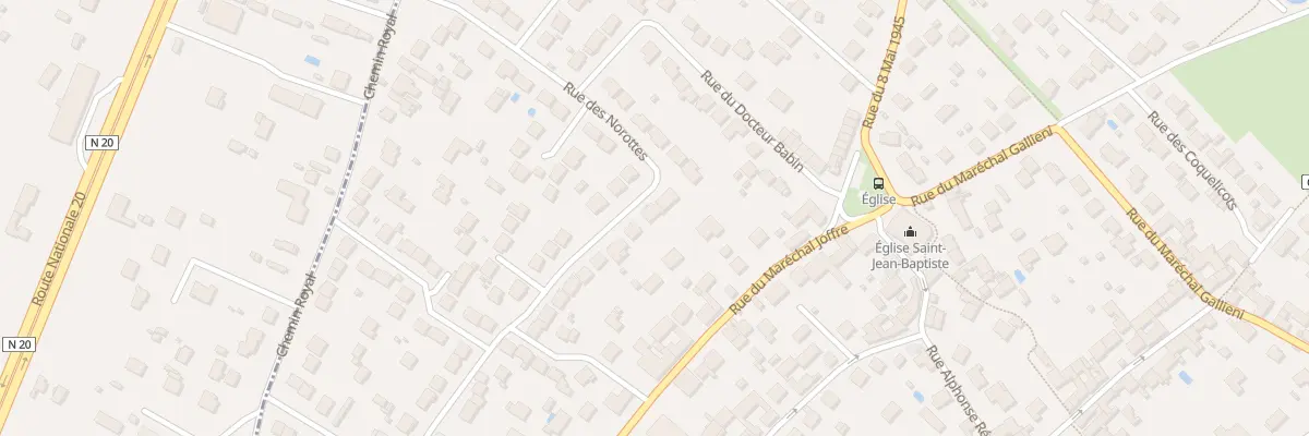 Plan du 24 Rue des Norottes à Leuville-sur-Orge