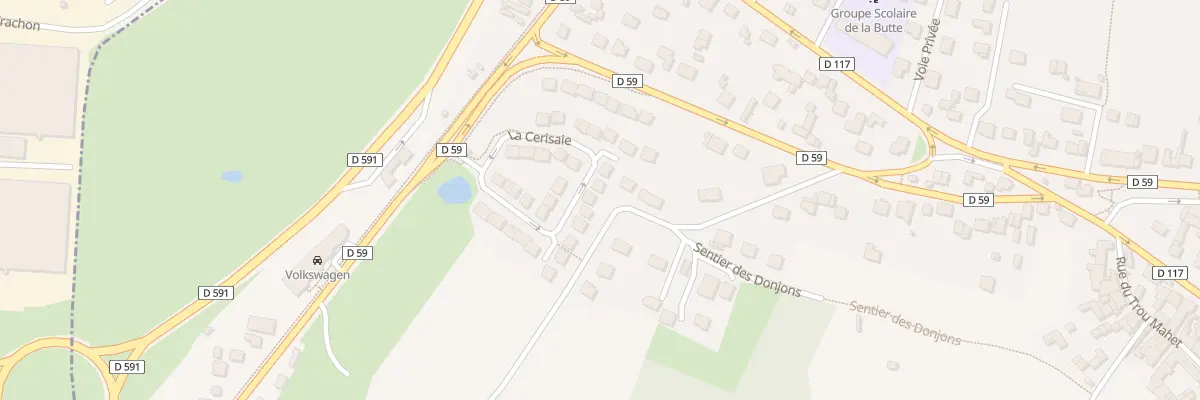 Plan du 22 Rue de la Ceriseraie à Champlan