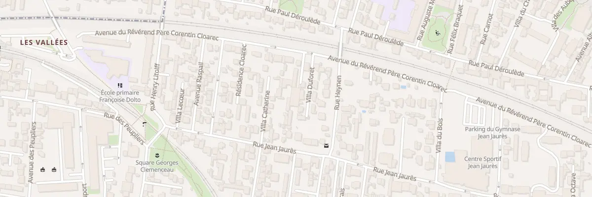 Plan du 80 Rue Jean Jaurès à Bois-Colombes