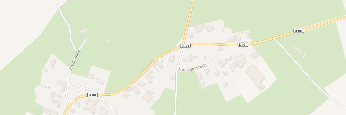 Plan du 1 Rue Gaston Hivin à Croisette