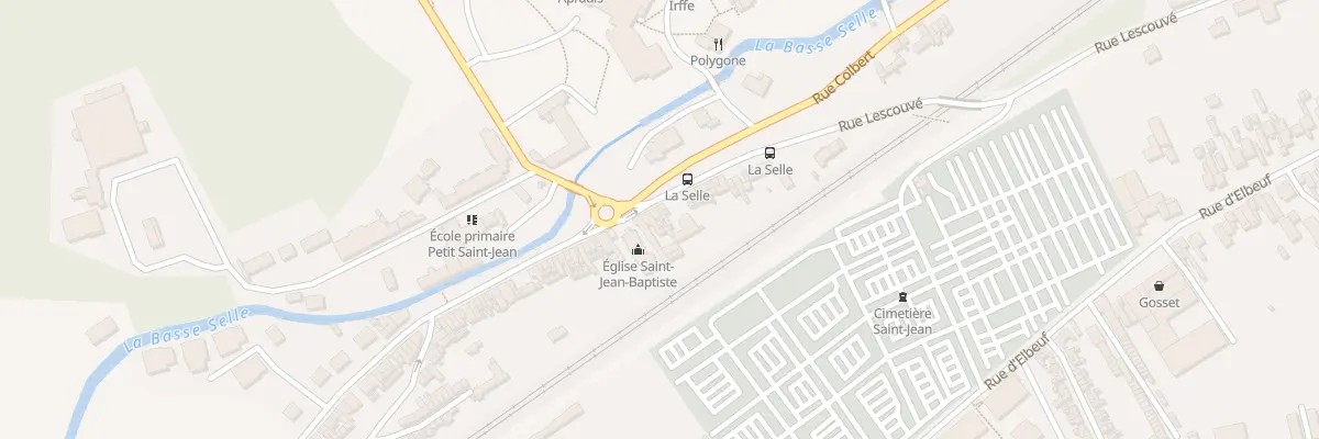 Plan du 1 Grande Rue Petit St Jean à Amiens
