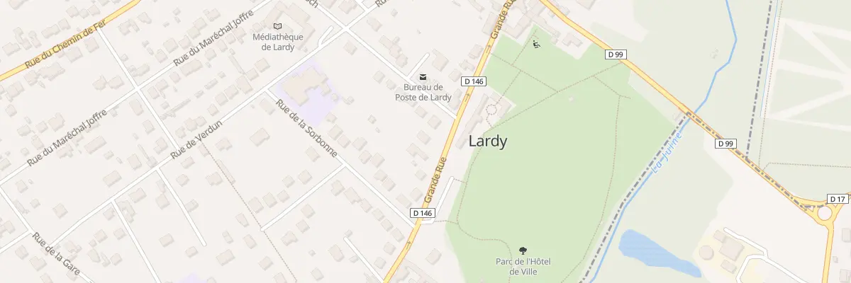 Plan du 61 Grande Rue à Lardy