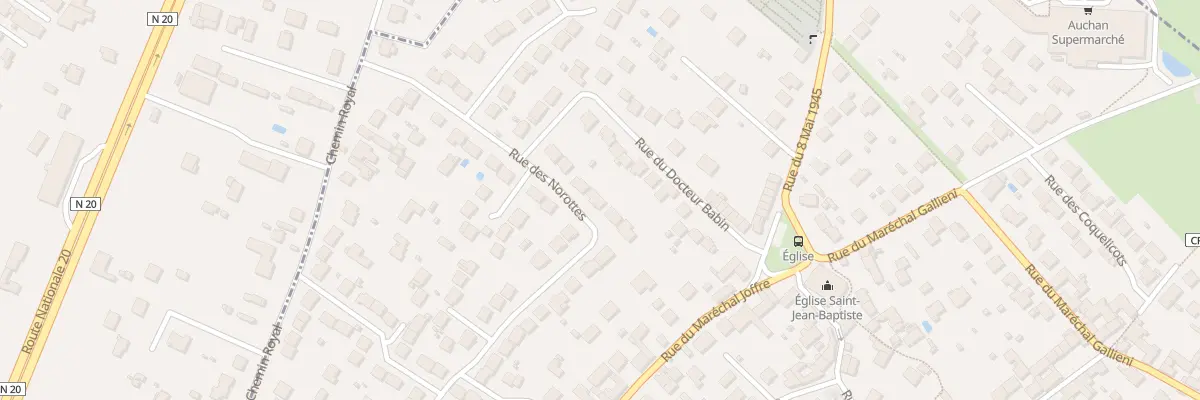 Plan du 16 Rue des Norottes à Leuville-sur-Orge