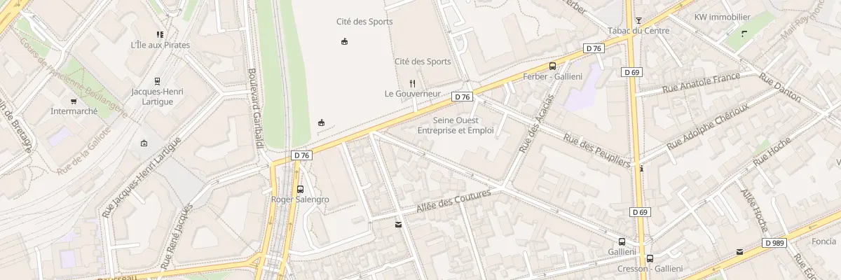 Plan du 3 Rue d’Estienne d’Orves à Issy-les-Moulineaux