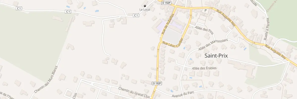 Plan du 14A Rue de Rubelle à Saint-Prix