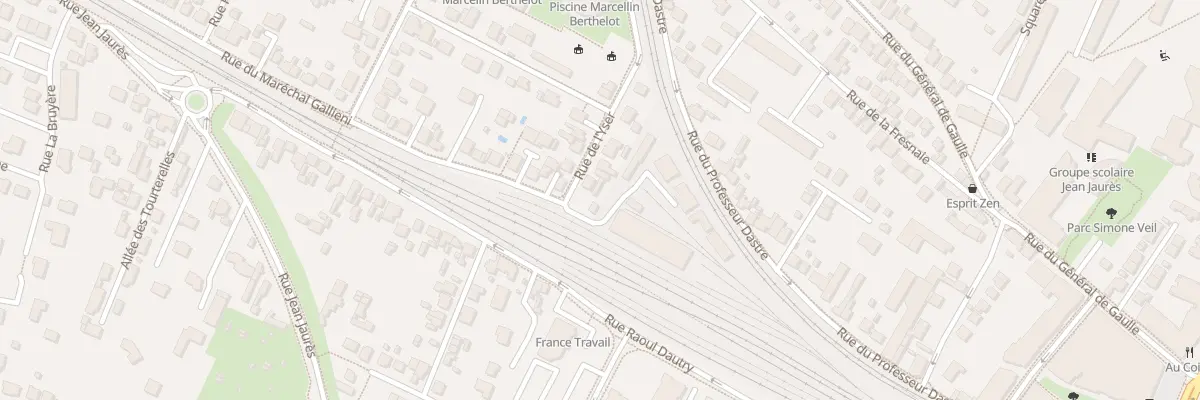 Plan du 97 Rue du Mal Gallieni à Ermont