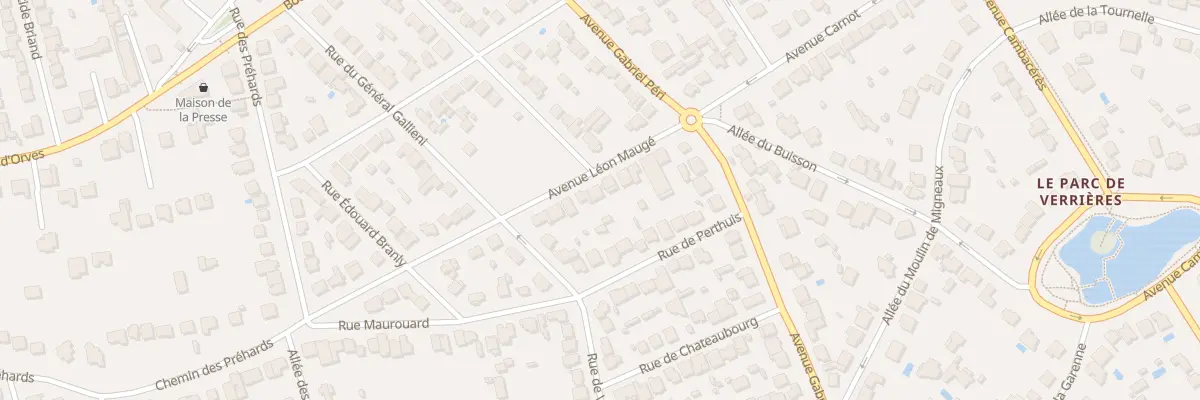 Plan du 26 Av Léon Maugé à Verrières-le-Buisson