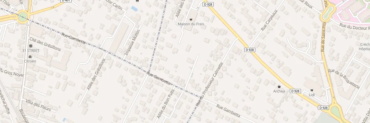 Plan du 56 Rue Gambetta à Eaubonne
