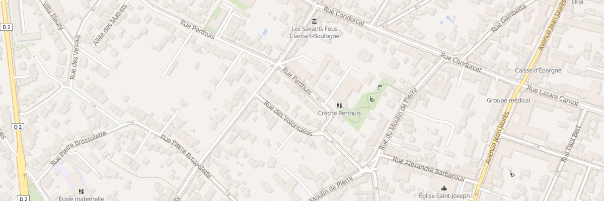 Plan du 19 Rue Perthuis à Clamart