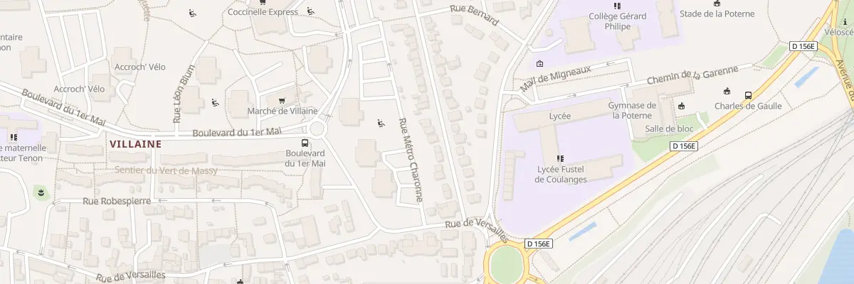 Plan du 19 Rue Jeanne d’Arc à Massy