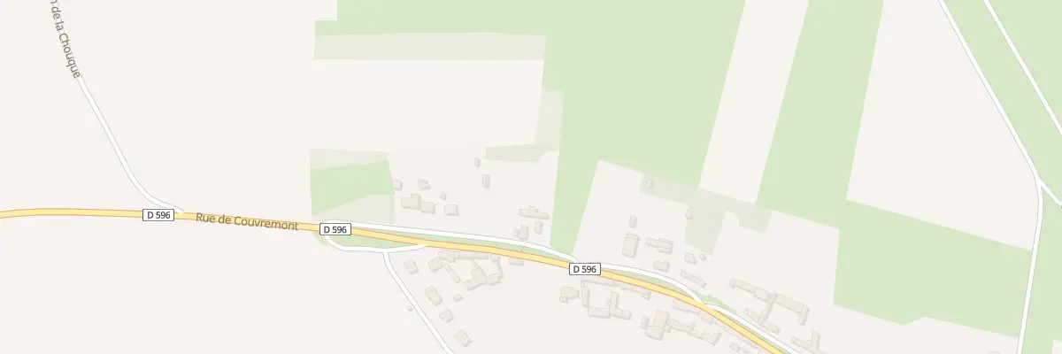 Plan du 168 Rue de Couvremont à Montreuil-sur-Brêche