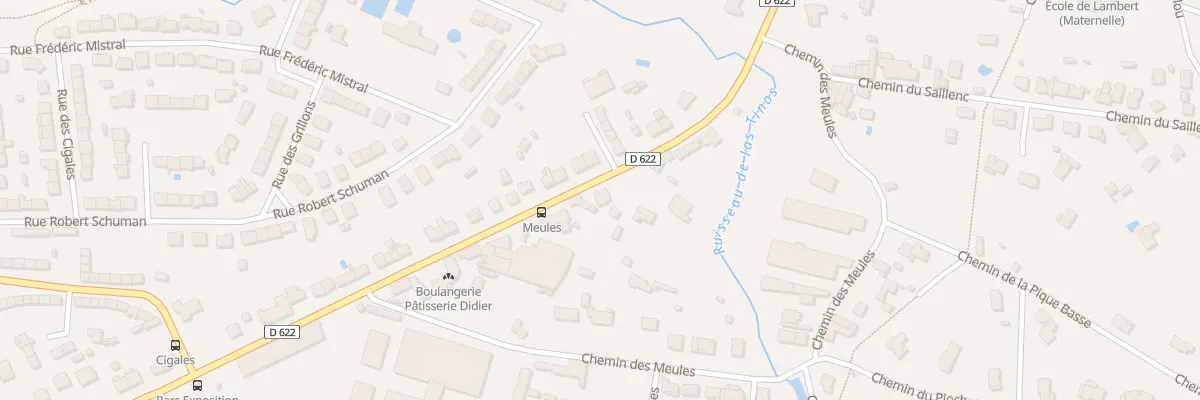 Plan du 88 Av du Sidobre à Castres
