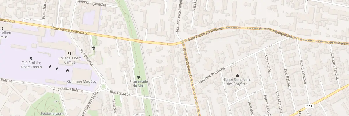 Plan du 81 Rue Pierre Joigneaux à Bois-Colombes
