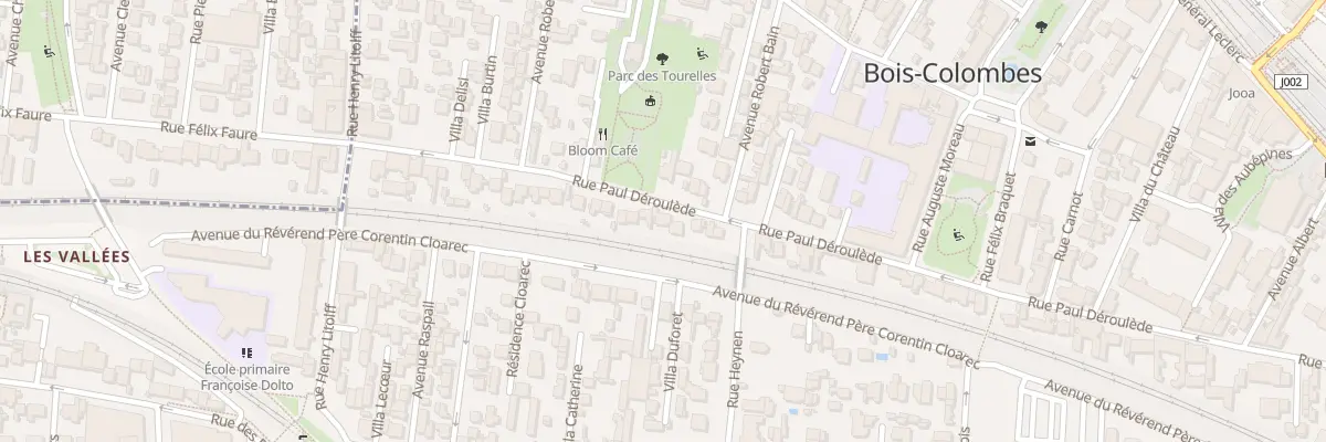 Plan du 85 Rue Paul Déroulède à Bois-Colombes