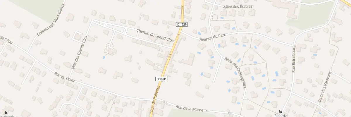 Plan du 23 Rue de Rubelle à Saint-Prix